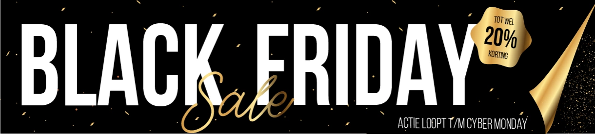 Black Friday Sale - 20% korting op alle bierkoelkasten bij Bierkoelkast.nl